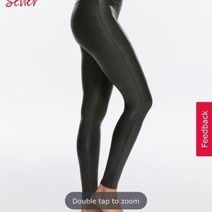Spanx faux leather leggings